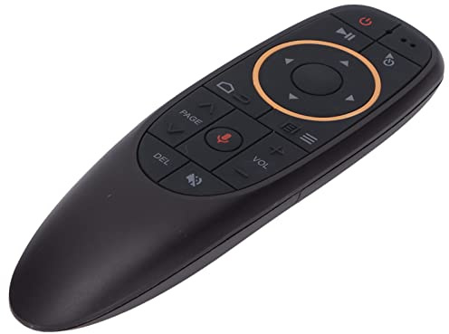 Akozon Präsentations-Clicker Air-Mouse-Steuerung Integriertes Gyroskop Plug-and-Play Ergonomische Präsentations-Clicker für Fernbedienungen Design Präziser TV-Computer Kabelloser