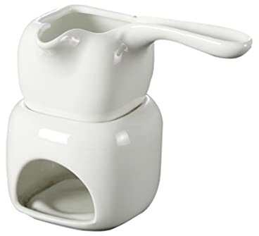 Zerodeko Ceramic Melting Stove for Chocolate Melting for Cheese Making for Desserts and Chocolate Fountains