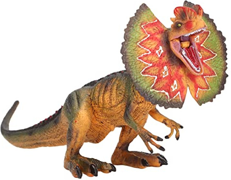 Dinosauriefigur Dilophosaurus Modell Plast Dinosauriefigurleksak Lärande Pedagogiska Djurleksaker Present Till Barn