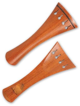 YoungMonic Cordiera avanzata per contrabbasso verticale 3/4 a 4 corde, cordiera per basso in ebano naturale (4/4 dimensioni)