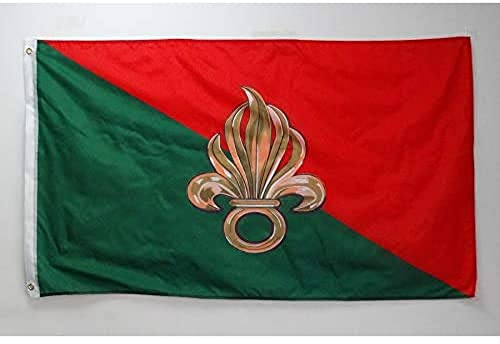 Französische Fremdenlegion - Armee Von Frankreich 90X150Cm Indoor Flagge Wind Und Regenfeste Hofflagge Verblassen Beständig Dekorative Fahnen Décor Für Porch Yard Partys