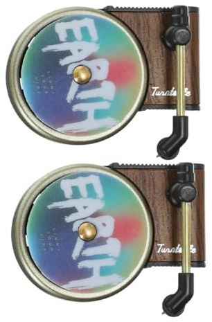 ANDRESLAD 2pcs Retro Record Player Car Air Freshener Vinyl Disc Vent Clip Aromatherapy Diffuser Rotating Car Vent Decoration for Vehicle Interior