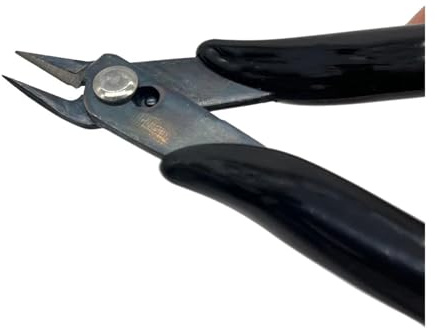 1 Uds herramienta de extensión de cabello alicates de corte de unión de queratina Alicates for extensiones de cabello cortador de queratina extensiones pre-enlazadas salón de belleza(1pc)