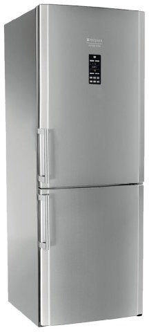 Hotpoint enbgh 19423 FW Réfrigérateur/Congélateur/A + + +/195.5 cm Hauteur/219 kWh/an/302 L refroidissement partie/148 L Partie Congélateur/No Frost/seulement 0,6 kWh/24 STD/Acier inoxydable