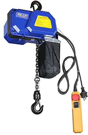Pro-Lift-Werkzeuge Elektrokettenzug 300kg Kettenzug elektrisch 5,5m Hubhöhe 230V Seilwinde Elektrowinde