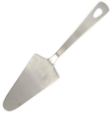 Fackelmann FM Professional 21637 Pelle à tarte, Spatule à tarte, Spatule cuisine, Pelle à gâteau, Ustensile de cuisine, Acier inoxydable, Argenté, 25 cm x 6 cm x 2 cm