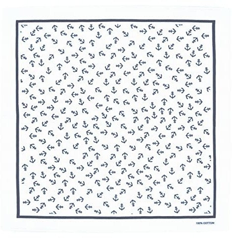 thb Richter Multifunktionstuch Bandana-Tuch Nickitücher Halstuch Kopftuch Zimmermanns- und Richtfesttücher 100% Baumwolle/Cotton Mund-Nasen-Bedeckung Biker Rad Outdoor Schweißtuch Stirnbänder