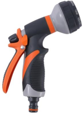 Aiweijia Gartenbrause, Gartenbrause Gartenspritze, Handbrause Garten-Spritzpistolen, 8 Bewässerungsmuster, Für Autowäsche, Haustierdusche, Gartenarbeit