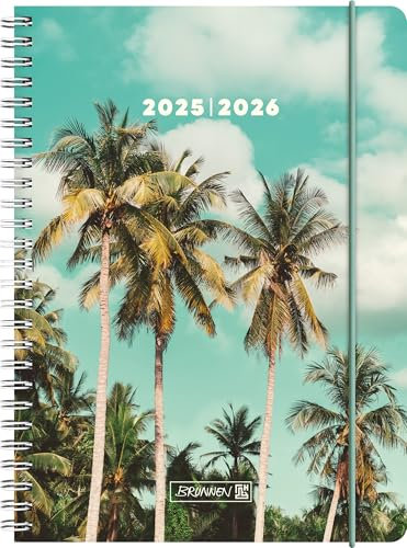 BRUNNEN Schülerkalender 2025/2026 „Tropical“ | A5, Kunststoff