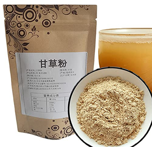 HELLOYOUNG 100g Tisana cinese con estratto di liquirizia biologica naturale Antiche tecniche tradizionali alimento verde dal sapore ricco e aromatico Tè e tisane