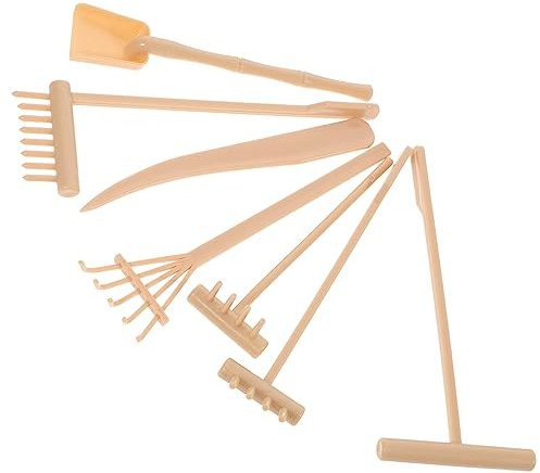 INOOMP 1 Ensemble Set de Outils de Jardin Zen avec Râteau Miniature Accessoires pour Jardin Zen Intérieur Décoration Relaxante et