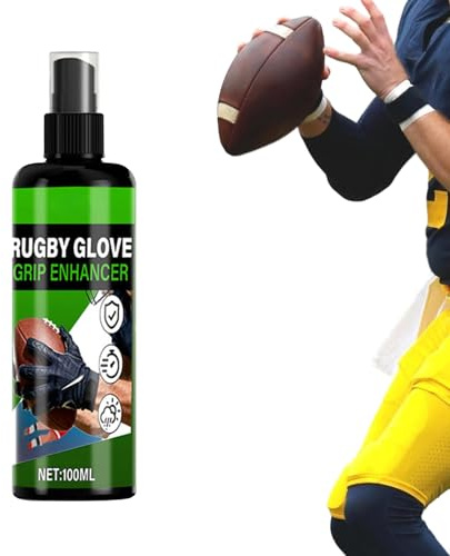 Kustimantu Spray de Pegamento – 100 ml – Pegamento portátil de larga duración – Spray adherente – Guantes de fútbol | para deporte de propósito, entrenamiento, béisbol, baloncesto, golpe, boxeo