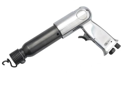 Pneumatic Chisel Handheld Air Hammer Small Gas Shovels Rust Remover Pneumatic Tool with 4 Chisels for Tire Vehicle Maintenance(Model-TR9190)
