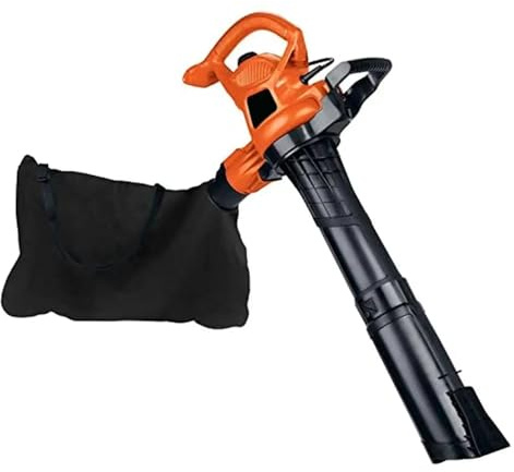 Souffleur à feuilles électrique 3 en 1, aspirateur broyeur, puissance de 230 mi/h, turbine anti-obstruction, filaire Nettoyage de jardin