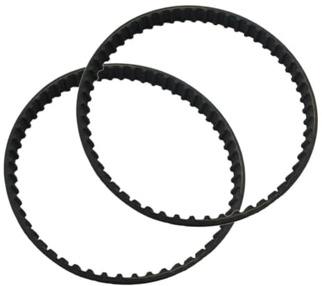 MuchLuckystar Cinghia di trasmissione per levigatrice Black and Decker, 2 pezzi, 110XL031, circonferenza 270 mm, cinghia di trasmissione in neoprene a 55 denti, larghezza 12/15/18/20 mm
