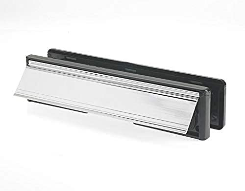 Yale YLP44-06/01-B Silver 305 mm (12) 40/80 Letter Plate for 38-78 mm Thick Door