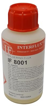 Interflux halogenfreies Flussmittel 8001, 100 ml Flasche, IF8001-001