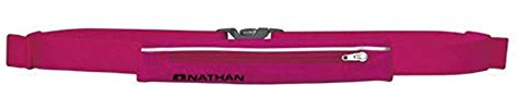 Nathan Mirage Compact Running Belt Pack Reflektierend Verstellbar Hüpffrei Passend für Handys, Schlüssel, Bargeld