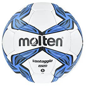 Molten Fußball F5V3750, Weiß/Blau/Silber, 5, F5V3750