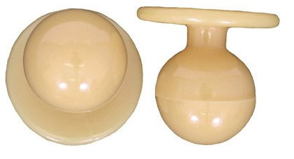 Kochknöpfe Kochknopf Kugelknöpfe Knöpfe à 12 Stück in Beige/Sand