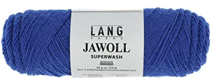 Lang Jawoll Superwash Sockenwolle Farbwahl (06 - blitzblau)