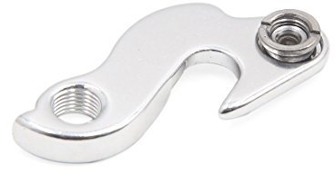 sourcingmap Metal Rear Derailleur Hanger Gear Tail Hook Convertor for Bike Bicycle w Bolt