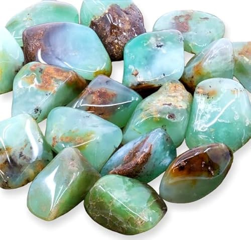 Crigema 20–25 mm polerad natursten för reiki, meditation, 20–25 mm