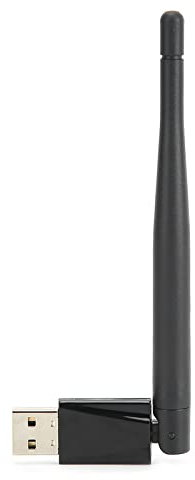 Alvinlite Adaptador WiFi USB para PC Adaptador de Red inalámbrica para Escritorio con Antena de 2,4 GHz, 3,5 dBi, Compatible con Android