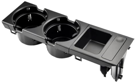 Viviance Auto ABS Material Mittelkonsole Wasserbecherhalter Flaschenhalter kompatibel mit BMW 3er E46 318I 320I 98-06 51168217953 - Schwarz