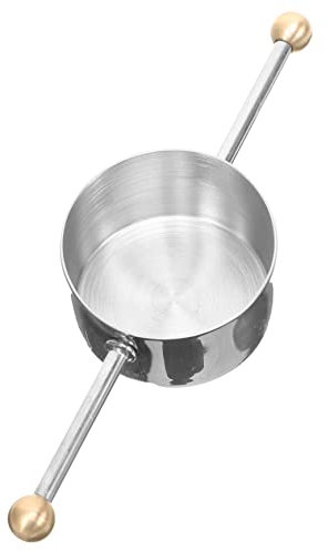 Anneome Measuring Cups for Alcohol Stainless Steel Jigger Jigger Handle for Bartending