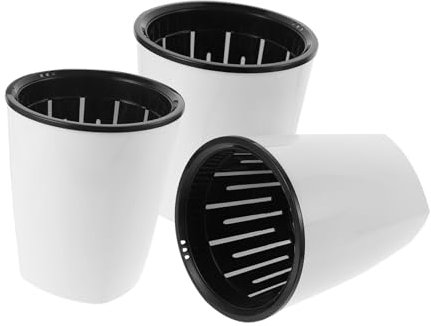 SEWOART 2sets Automatische Bewässerung Pflanzer Töpfe Selbst Bewässerung Topf Von Trockenen Bedenken Für Decor 3 Stücke * 2