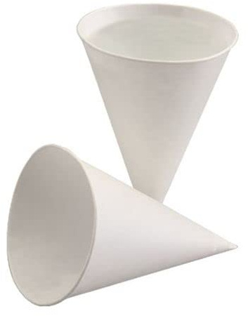 PAPSTAR 5000 Spitzbecher aus Zuckerrohrpapier 120 ml