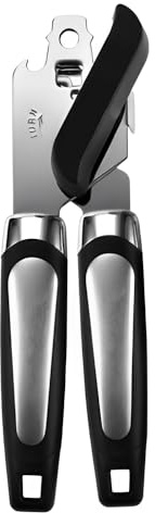 Dosenöffner,RoadLoo Dosenöffner Manuell 3-in-1-Dosenöffner aus Edelstahl Glatte Kante Rutschfestem Griff Ergonomischem Sparen Sie Aufwand Multifunktionaler Flaschenöffner für Ältlich mit Arthritis