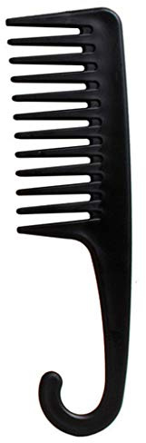 Peine de dientes anchos para desenredar el cabello, mango de cuidado de la pala, el mejor estilo para cepillo largo y grueso para hombres