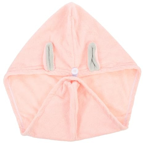 VALICLUD Pañuelo De Secado Rápido Cabello Gorro De Ducha Diseño De Orejas De Conejo para Después del Baño Ducha Toalla Cabello