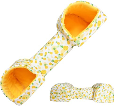 Jsnwernb Hamsterskydd - gömställe för gnagare - maskintvättbara anti-slip bur tillbehör för chinchilla, iller, kanin och andra små djur