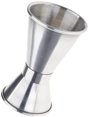 Gissroys Doppia Testa 4-in-1 Misurino In Acciaio 15 Ml/40 Ml Tazza Di Precisione Per Cocktail Cottura E Cucina Home Club Accessori Misurino