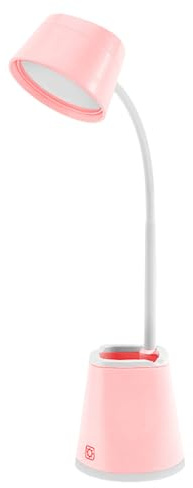 Lámpara de mesa LED – 4 niveles LED flexible ajustable de control táctil – Lámpara de lectura de cabecera | para dormitorio, estudio, trabajo, dormitorio, rompecabezas de uñas, costura, manualidades