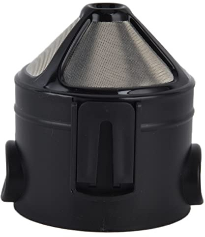 SIXRUN Filtro Portatile in Acciaio Inossidabile per Caffettiera Pour Over per Viaggi in Campeggio, Filtro per caffè Riutilizzabile a Goccia Lenta per la Maggior Parte delle Tazze, 3x2,5x3 Pollici