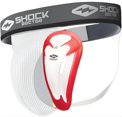 Shock Doctor – skyddshandske – BioFlex – vuxen man – testikelskydd – bekvämt och säkert – boxning – kampsport – MMA – hockey (213)