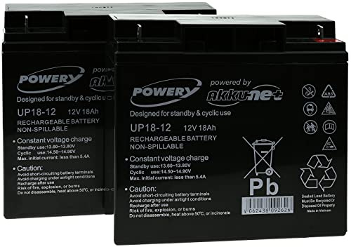 akku-net Blei-Gel-Akku für USV APC Smart-UPS 1500, 12V, Lead-Acid