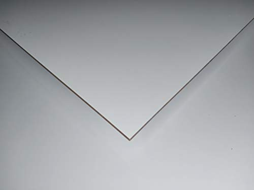 alt-intech Fassadenplatte Balkonplatte HPL Verschiedene Größen und Farben + Zubehör (1000 x 500 x 6 mm, weiß)