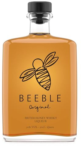Beeble Artisan British Honey Whisky Liqueur 50cl - A Harmonious Blend of Natural Honey and Smooth Whisky - 30% ABV - Embrace Life's Sweet Moments