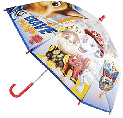 CERDÁ LIFE'S LITTLE MOMENTS - Paraguas Niño de Paw Patrol - Apertura Manual con Mecanismo Antiviento y Proteccion en las Varillas para Mayor Seguridad - Licencia Oficial Nickelodeon
