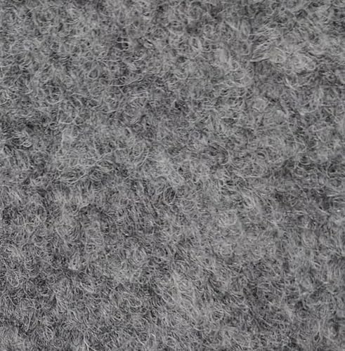 Nadelfilz Extra-Flex Meterware Restauration Innenraumverkleidung Instandhaltung Camperausbau 206 cm Breite (206 x 350 cm, Grau)