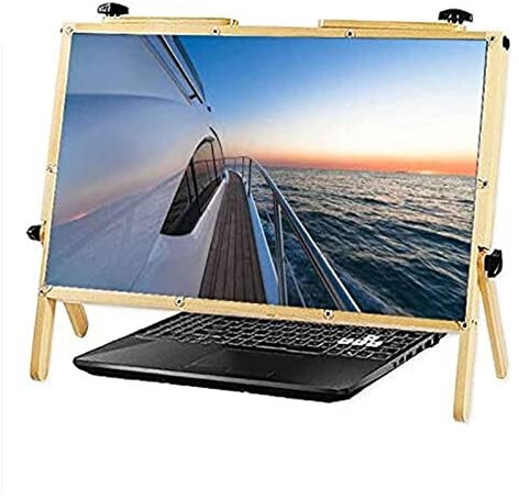 Laptop HD Amplifier Computer Screen Magnifier,Computer Screen Magnifier for Laptop Newest Version,22 Magnifying Screen for Computer Monitor,3X Magnifying Glass Read Magnifier, Portable Tablet Enlarge