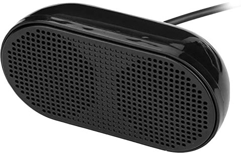 KOSDFOGE Mini Altavoz USB Altavoz De Computadora, Altavoz Multimedia Estéreo Alimentado para PC Portátil (Negro)