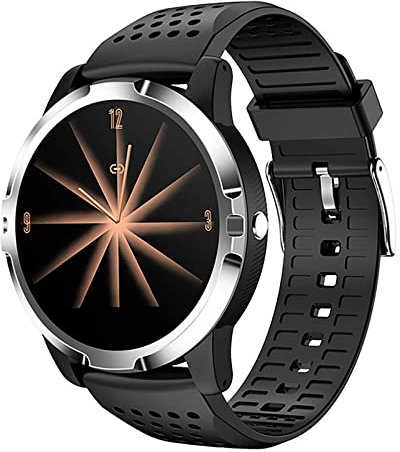 QESTO GHL G03 Men's Smart Watch, ECG PPG Blood Pressure Heart Rate Monitor Sports Timing Men's Fitness Tracker, Women's Watch for Android IOS(A)