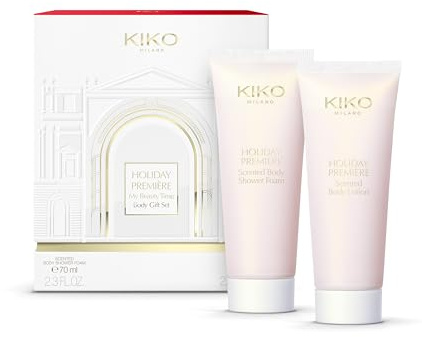 KIKO Milano Holiday Première My Beauty Time Body Gift Set | Körperpflege-Geschenkset: Duschschaum Und Parfümierte Körpercreme