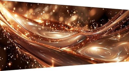 Qiaoqoo Landschaft Diamond Art Painting Diamond Painting Bilder Erwachsene Basteln Eckige Steine Strass Stickerei Kreuzstich Kunst Handwerk Diamant Malerei Set für Haus Wanddekoration 75x30cm
